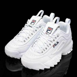 !Style for you נעליים FILA Disruptor White/Black Women&#039;s Fashion Athletic Shoes Sneakers us5-11